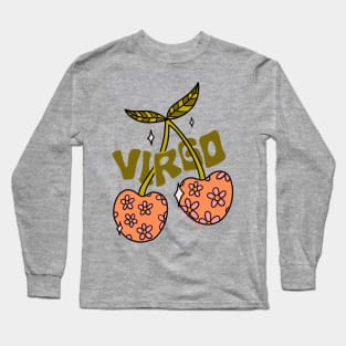 Virgo Cherries Long Sleeve T-Shirt